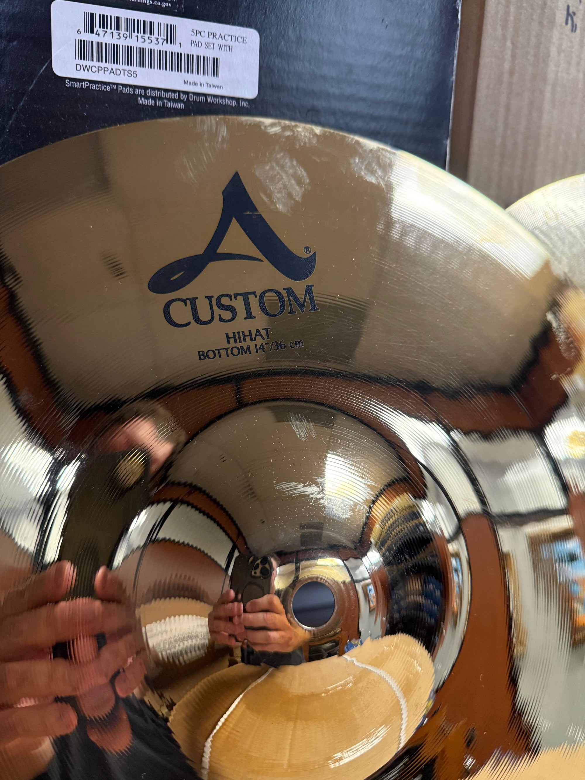 Zildjian 14” A Custom Hi hats