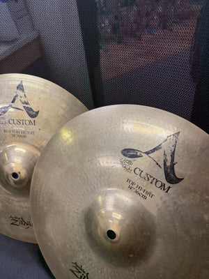Zildjian 14” A custom hi hats
