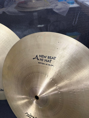 Zildjian 14” A New Beat hi hat cymbals