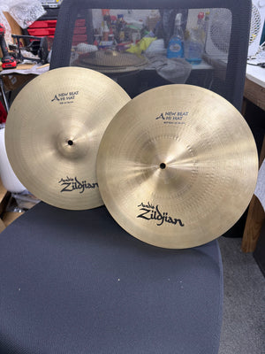 Zildjian 14” A New Beat hi hat cymbals