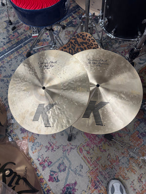 Zildjian 14” K Custom Dark Hi hats