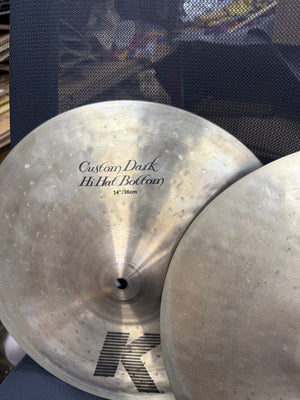Zildjian 14” K Custom Dark Hi Hats