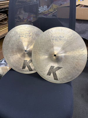 Zildjian 14” K Custom Dark Hi Hats