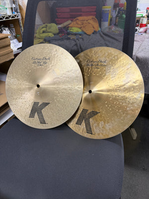 Zildjian 14” K Custom Dark hi hats