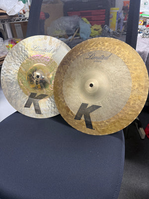 Zildjian 14” K custom hybrid limited edition hi hats