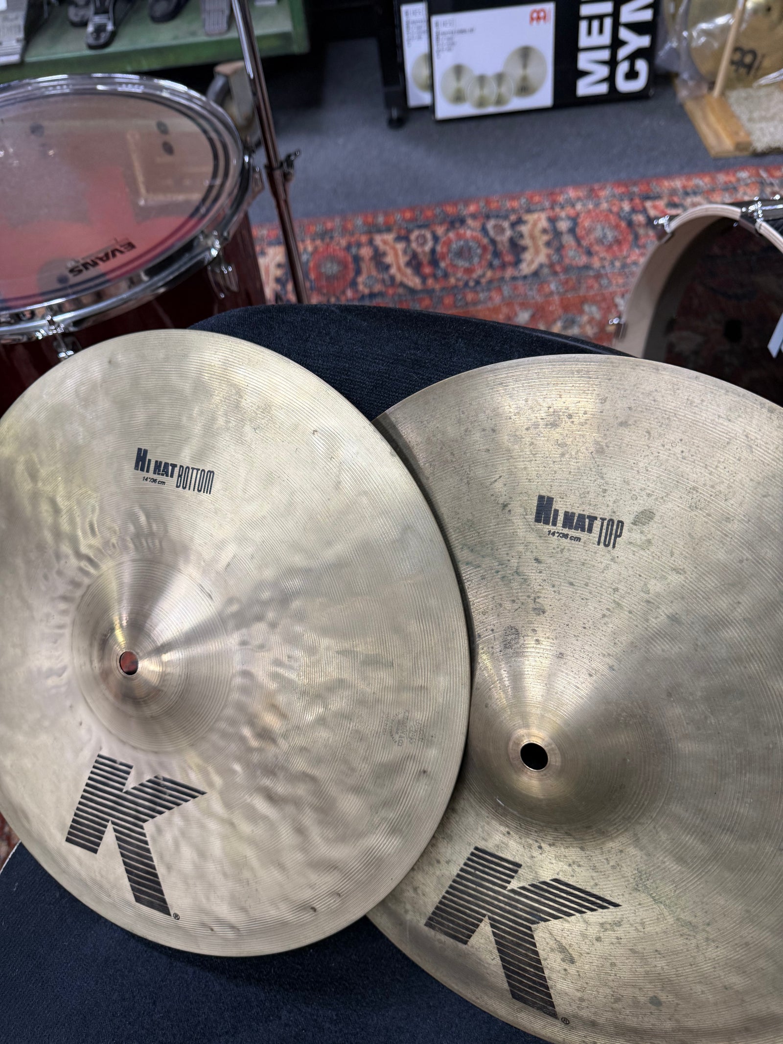 Zildjian 14” K hi hats