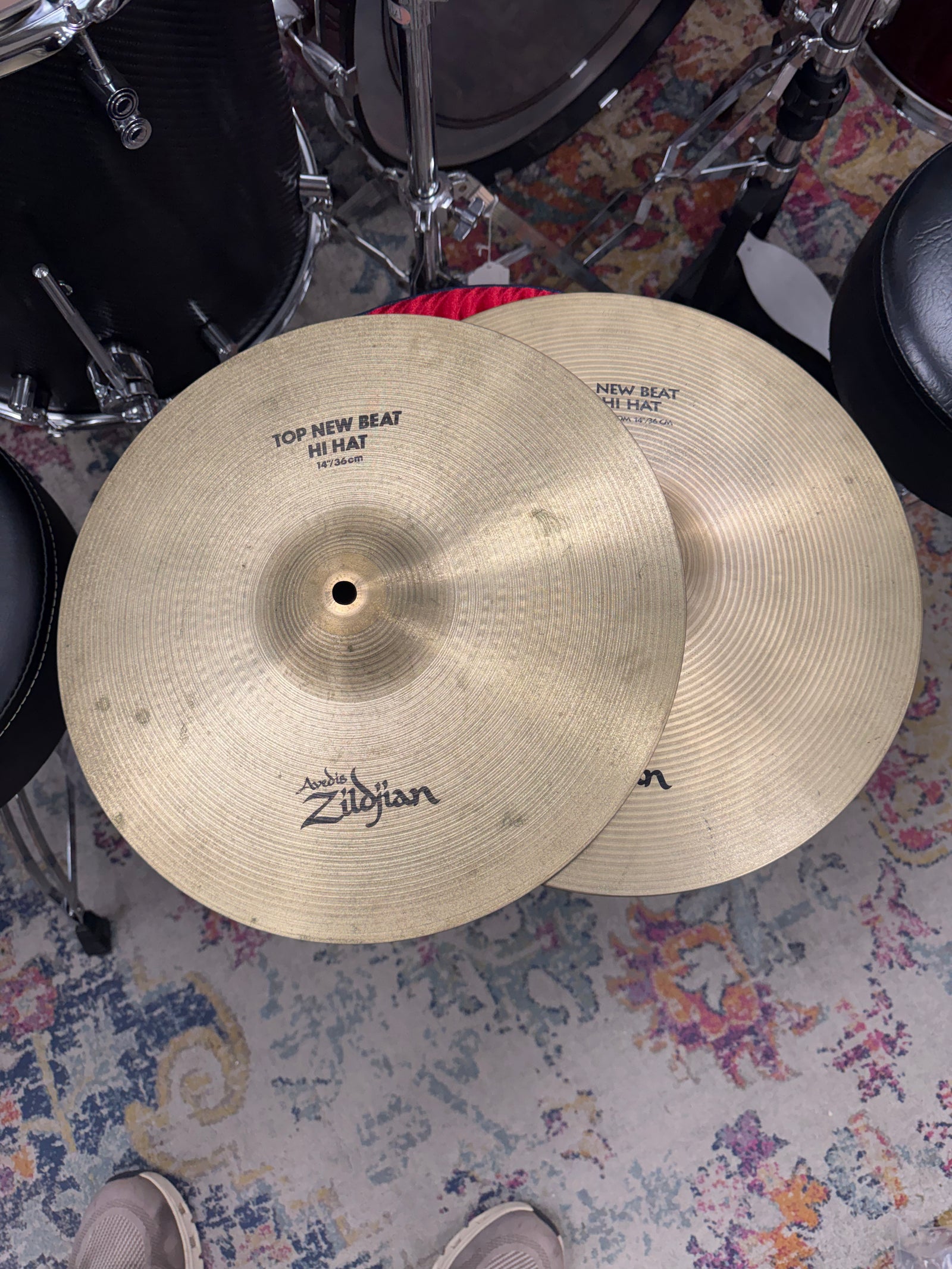 Zildjian 14” New Beat hi hats