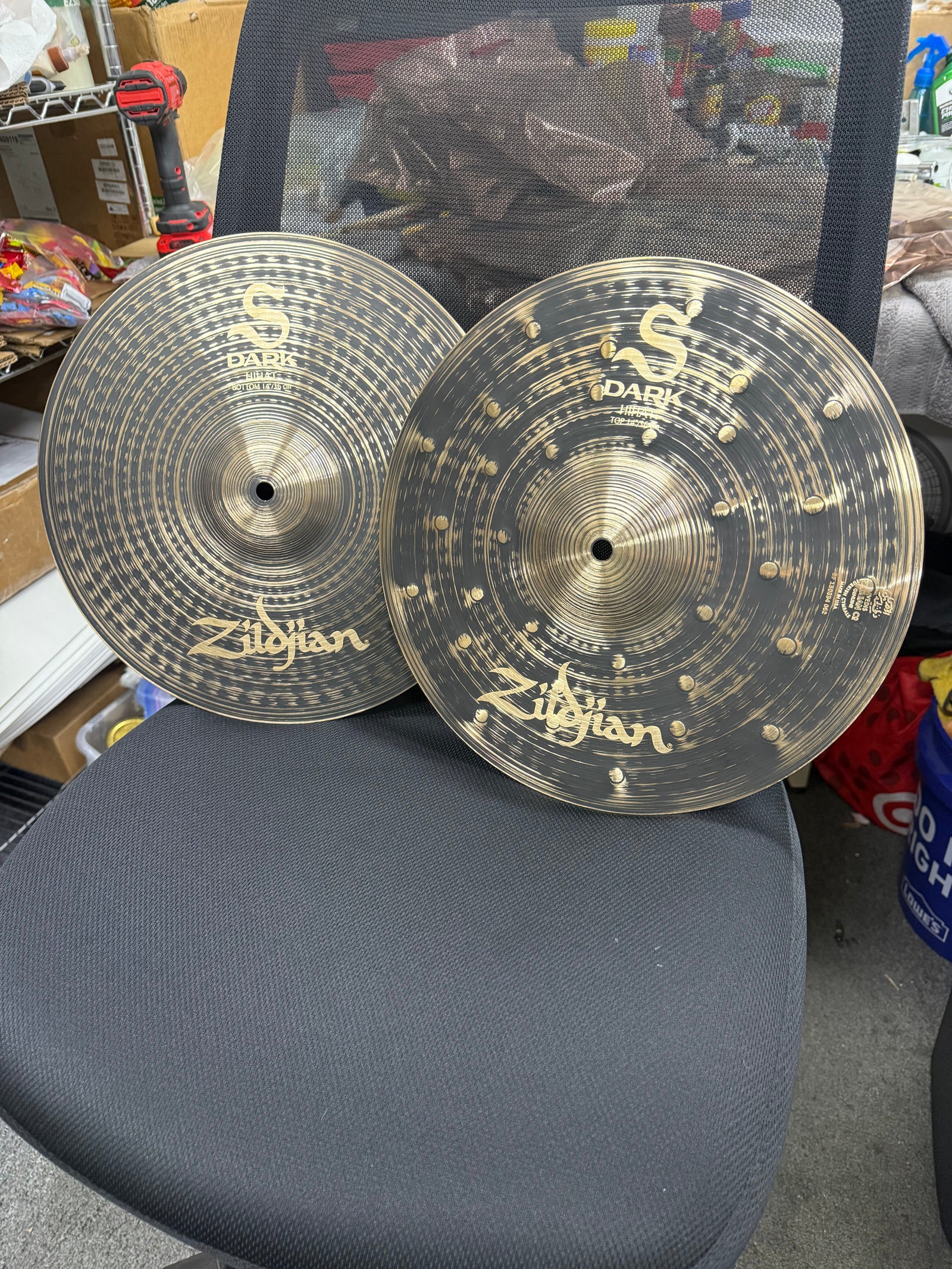 Zildjian 14” S Dark Hi Hats