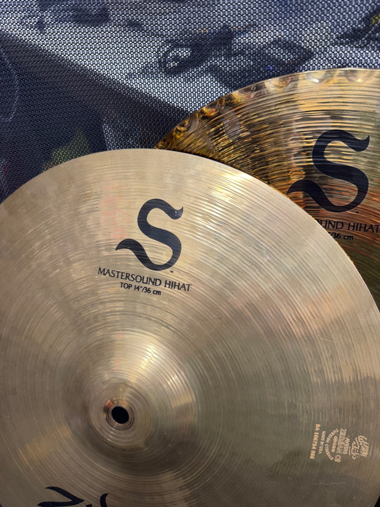 Zildjian 14” S Mastersound hi hat cymbals