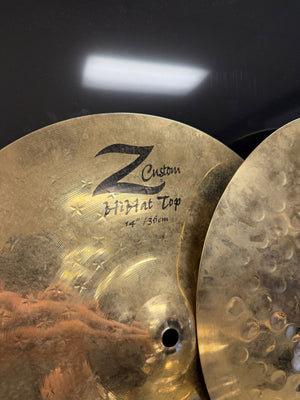 Zildjian 14” Z Custom Hi Hat Cymbals