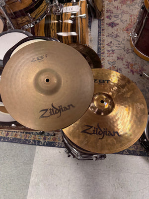 Zildjian 14” ZBT hi hat Cymbals