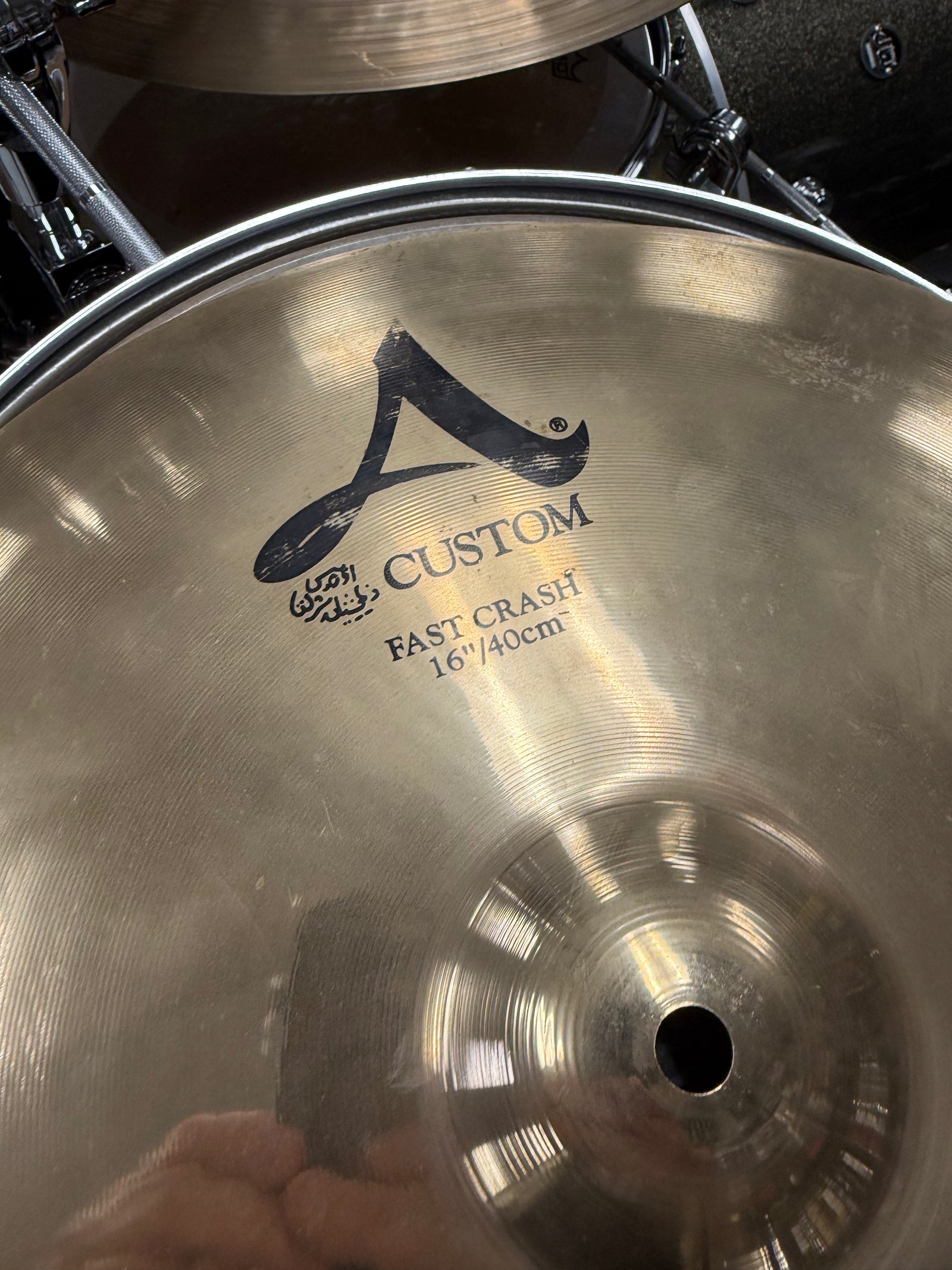 Zildjian 16” A Custom Fast Crash Cymbal