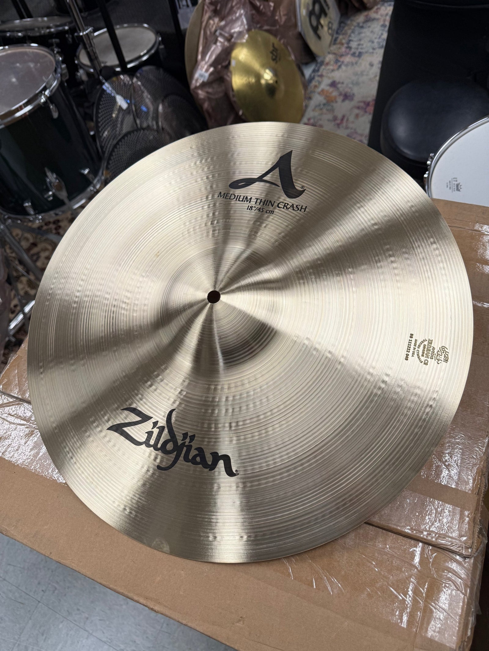 Zildjian 16” A Medium Thin Crash Cymbal