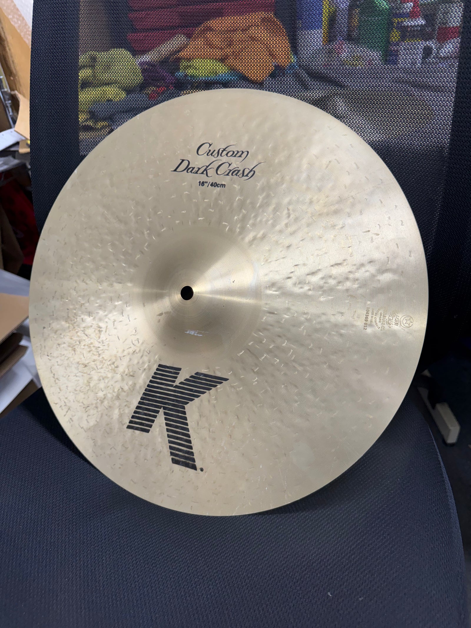 Zildjian 16” K Custom Dark Crash Cymbal