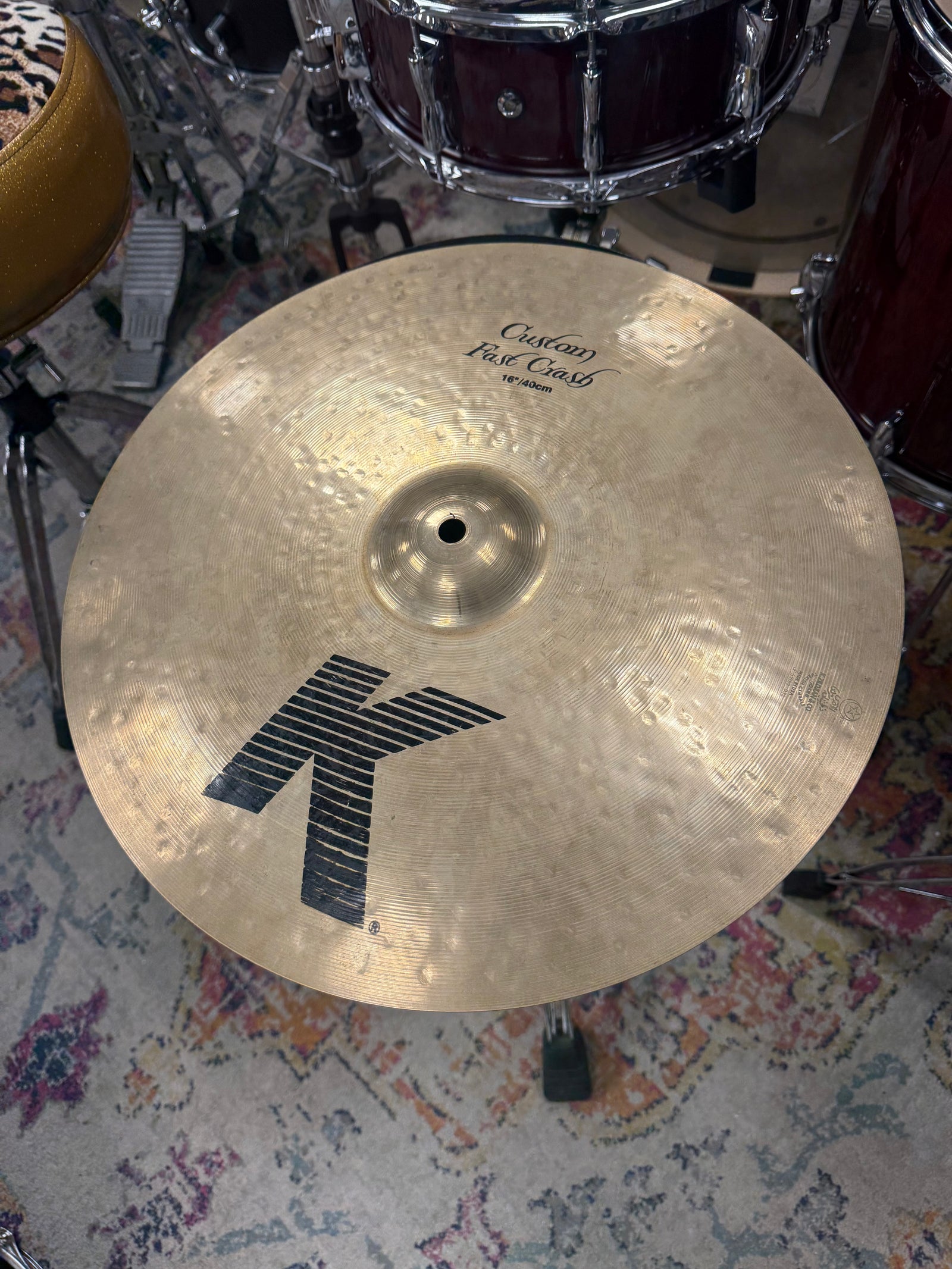 Zildjian 16” K Custom Fast Crash Cymbal