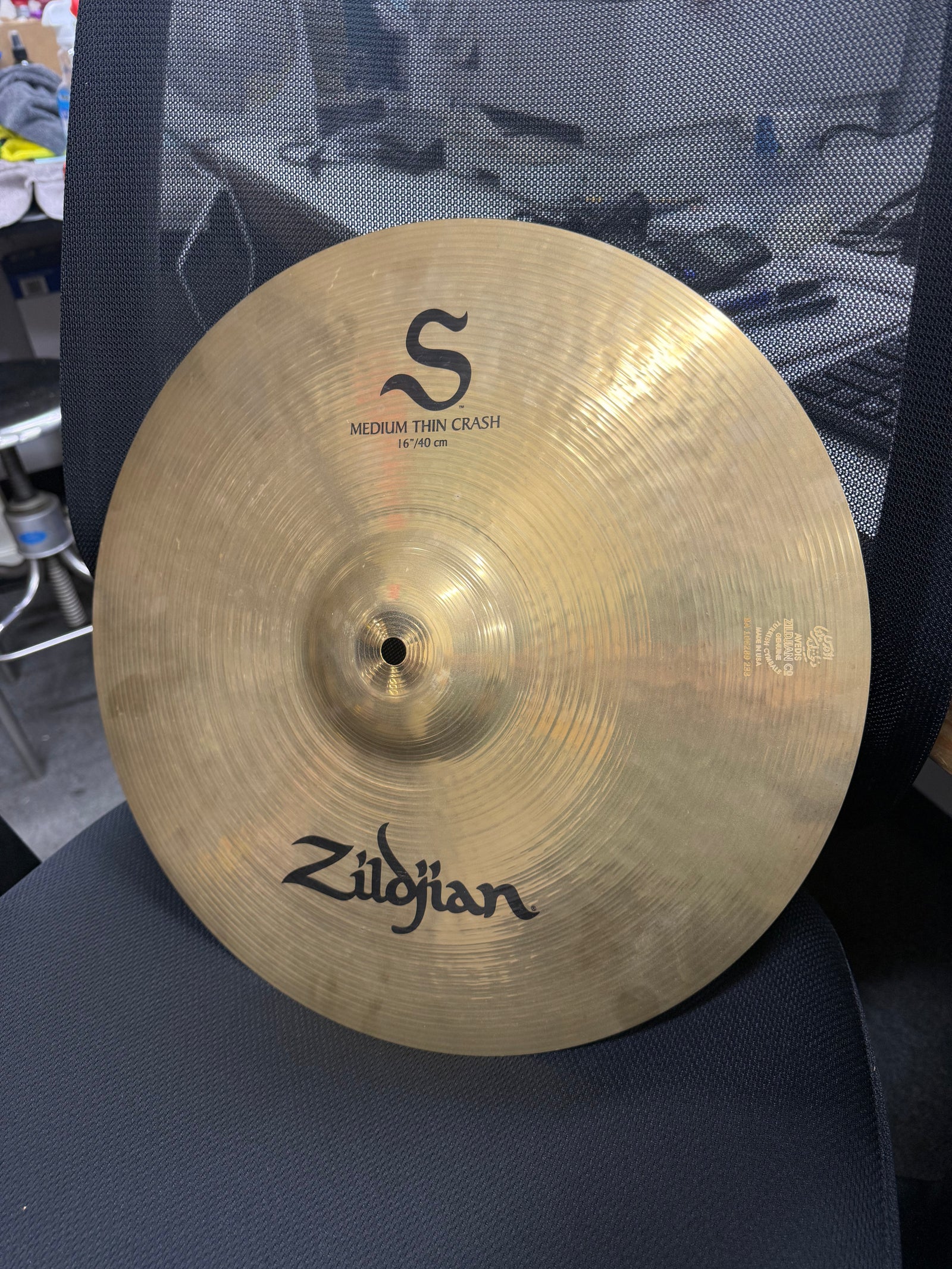 Zildjian 16” S Medium Thin crash cymbal