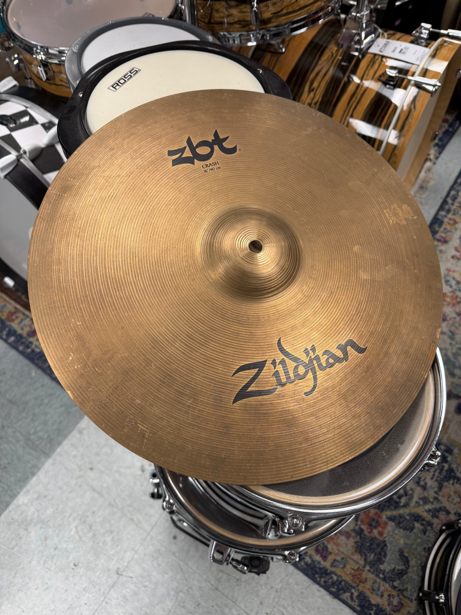 Zildjian 16” ZBT Crash Cymbal