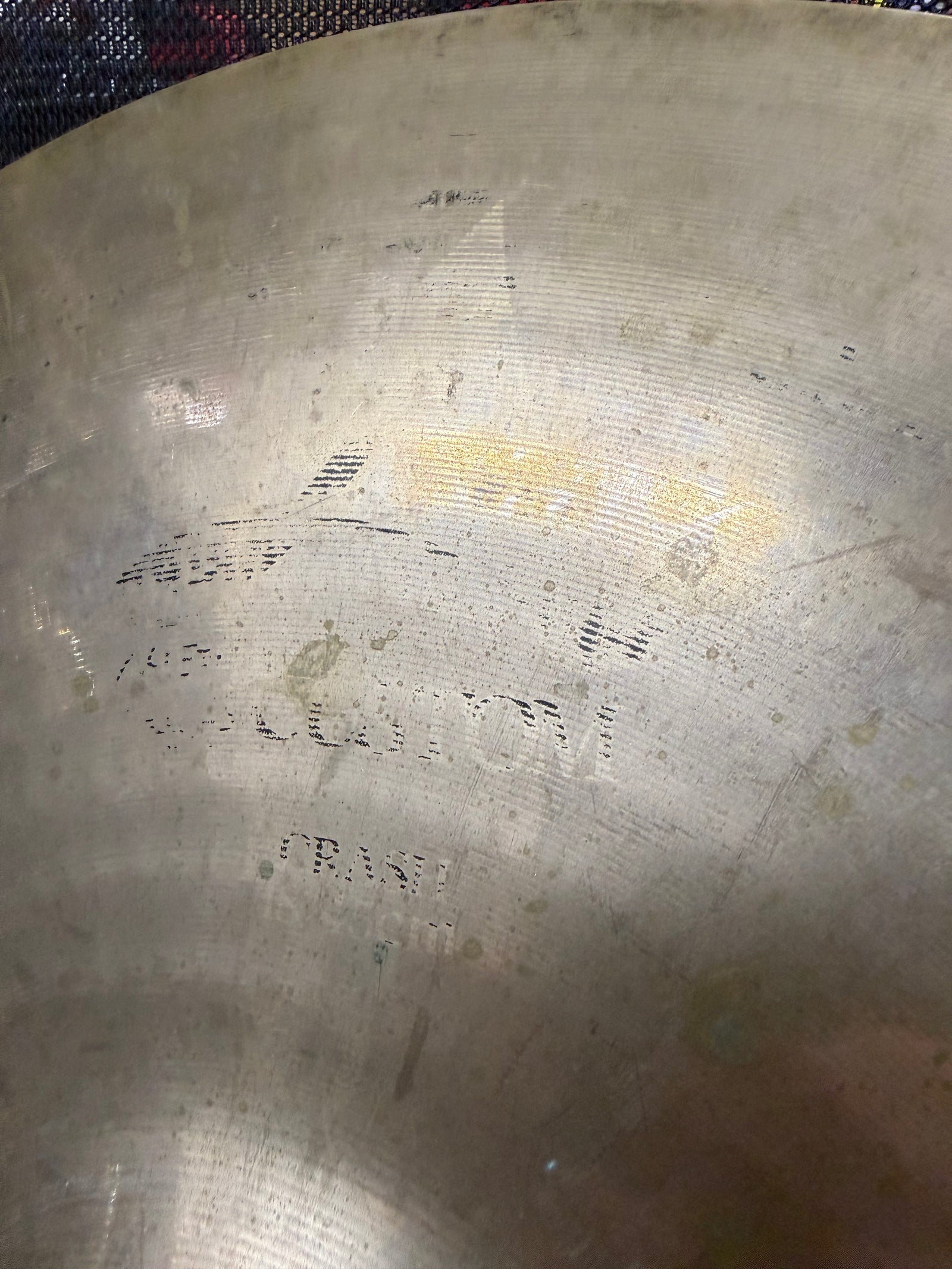 Zildjian 18” A a custom crash cymbal