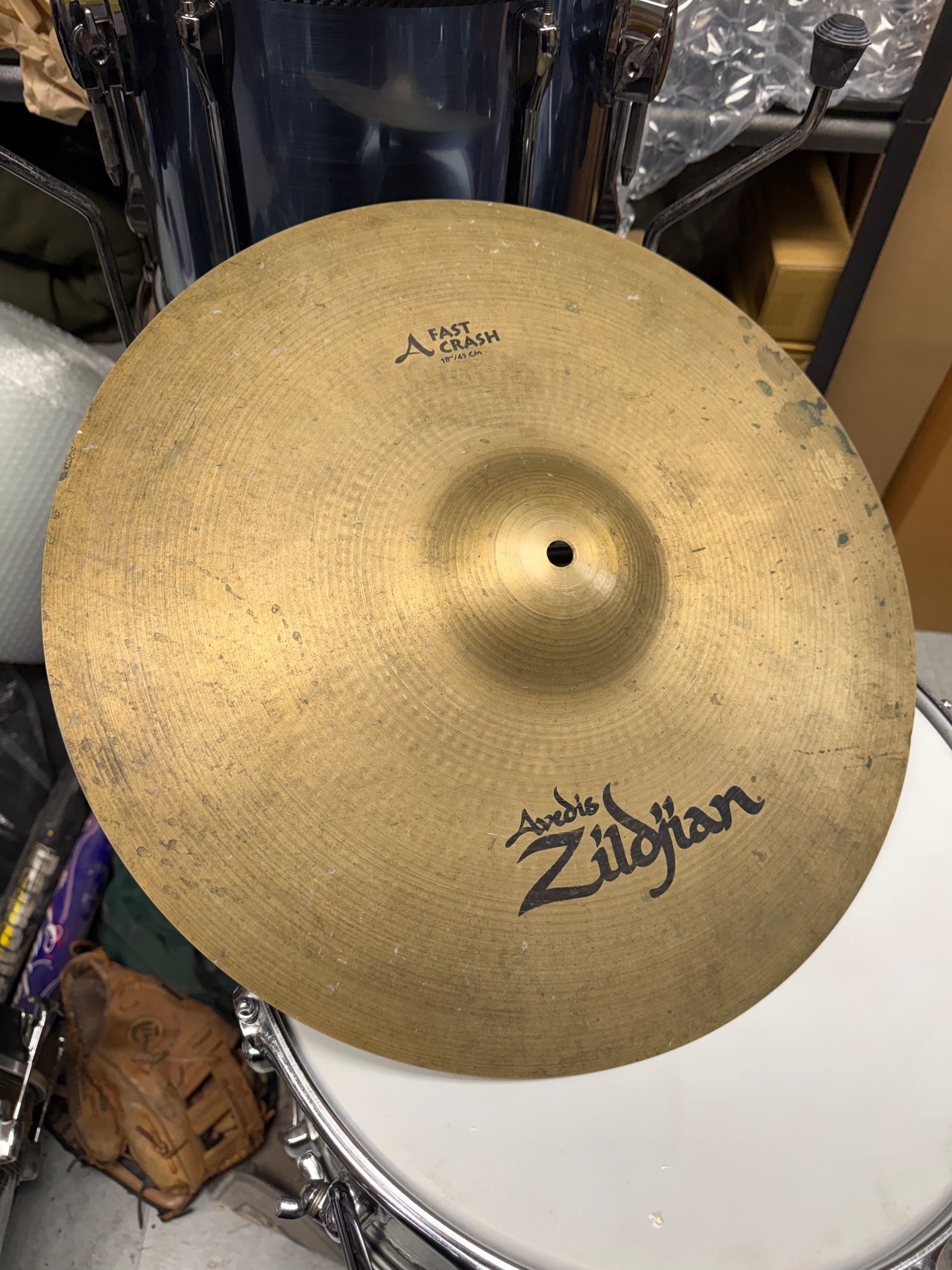 Zildjian 18” A fast crash cymbal