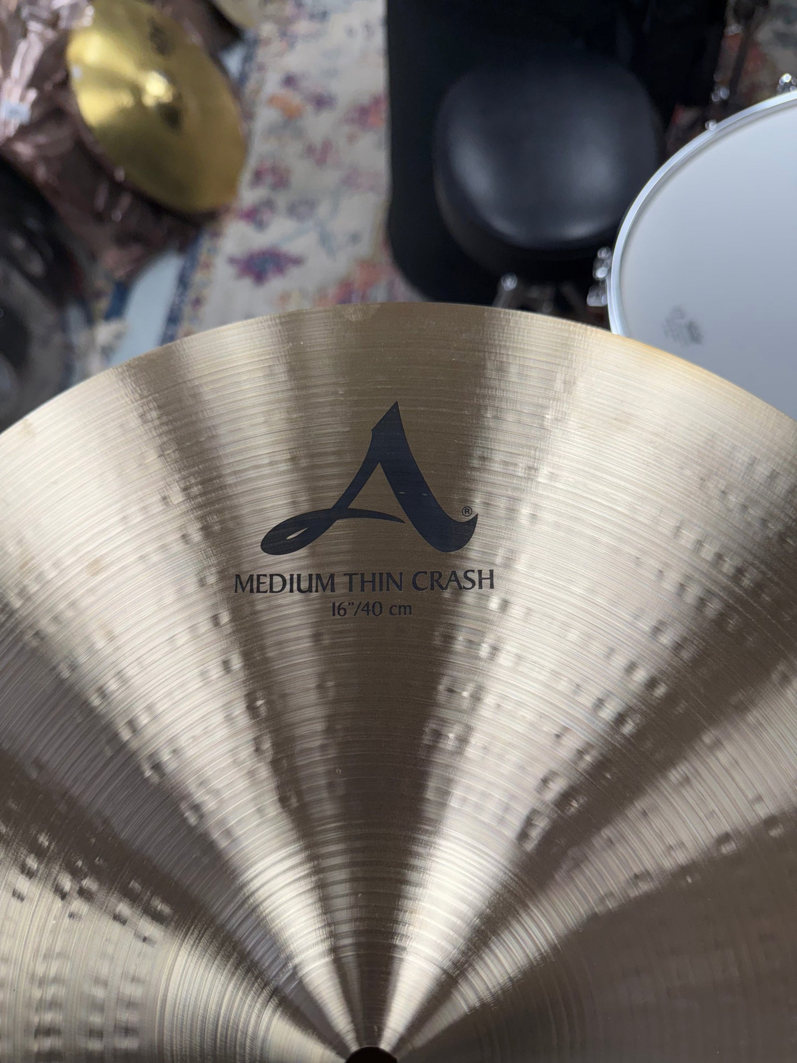 Zildjian 18” A Medium Thin Crash Cymbal
