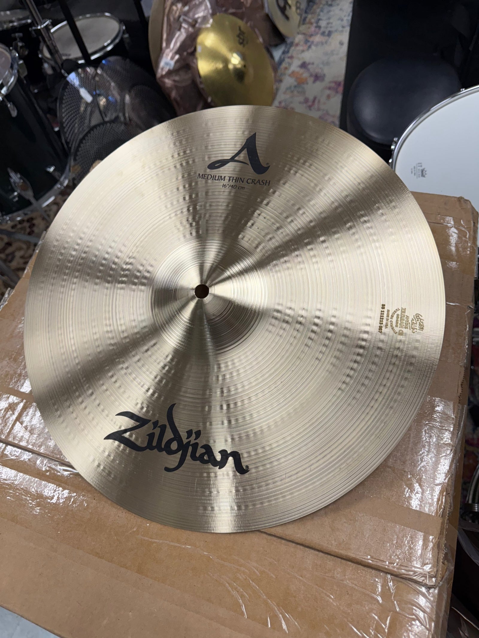 Zildjian 18” A Medium Thin Crash Cymbal