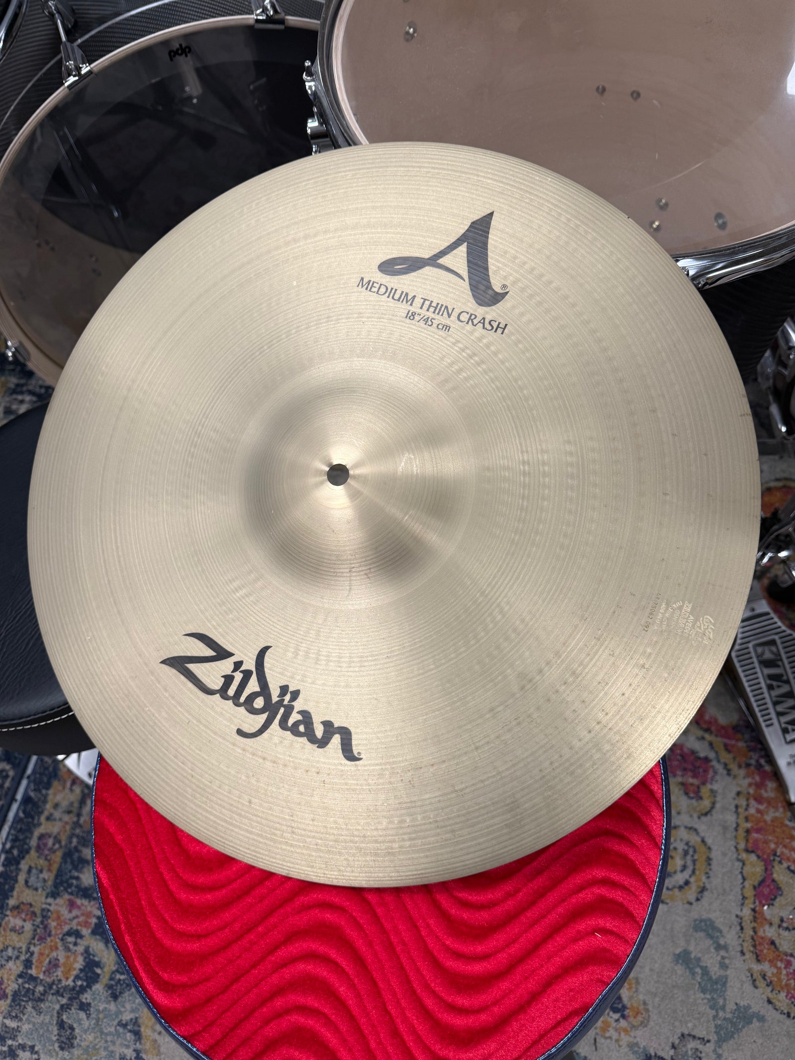 Zildjian 18” A Medium Thin Crash Cymbal