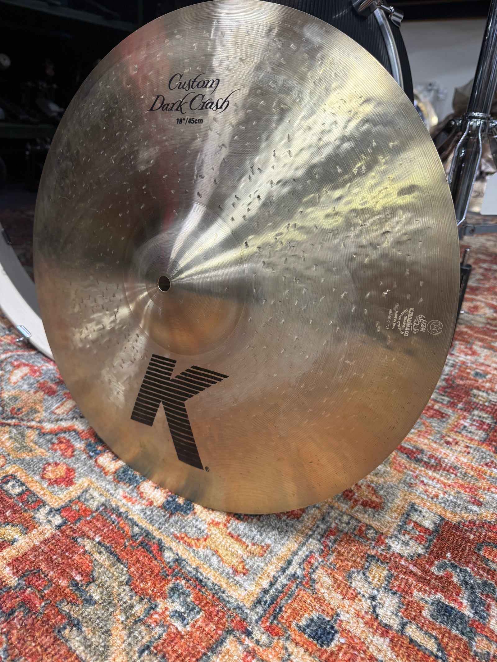 Zildjian 18” K Custom Dark Crash Cymbal