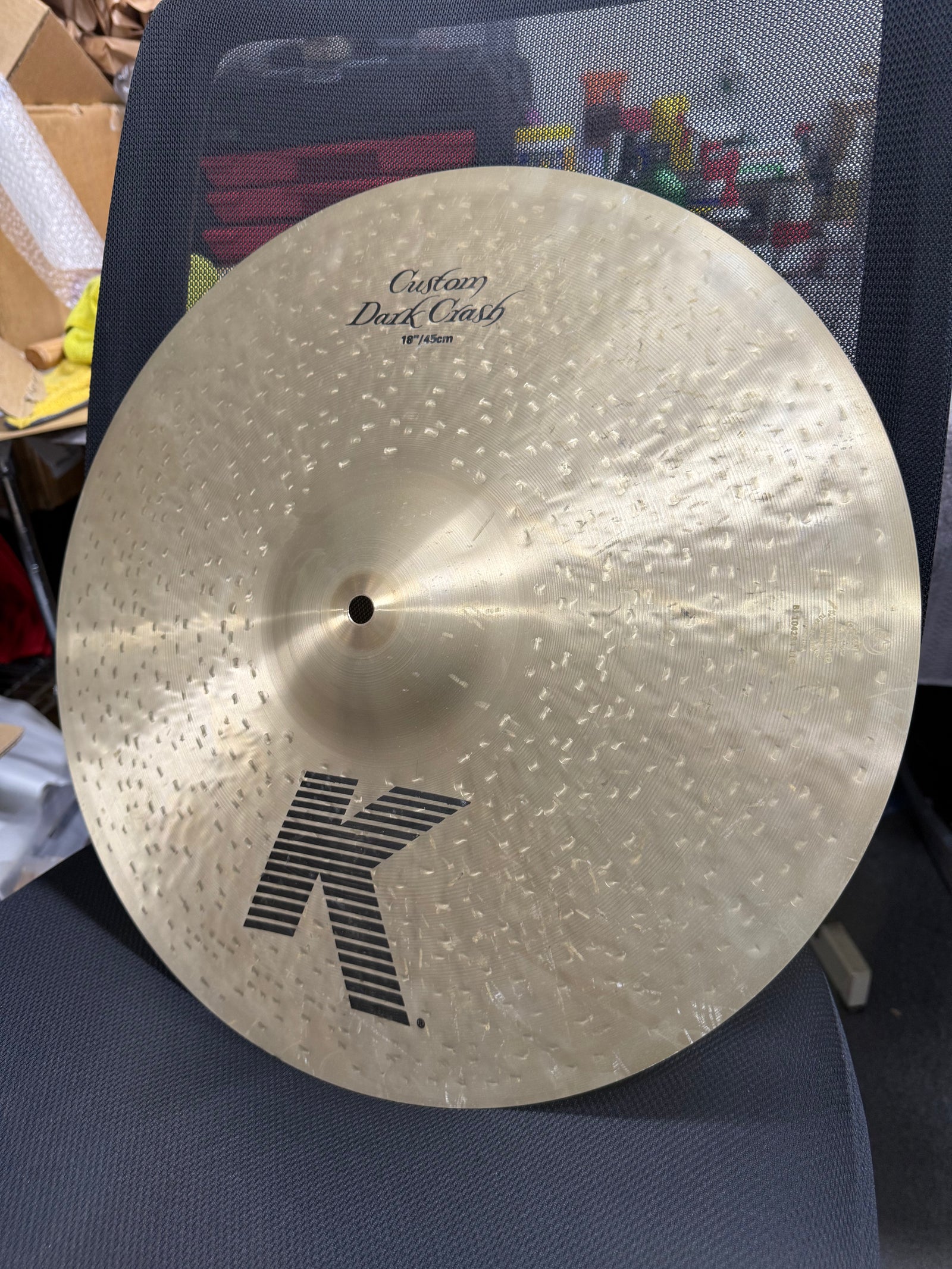 Zildjian 18” K Custom Dark Crash Cymbal