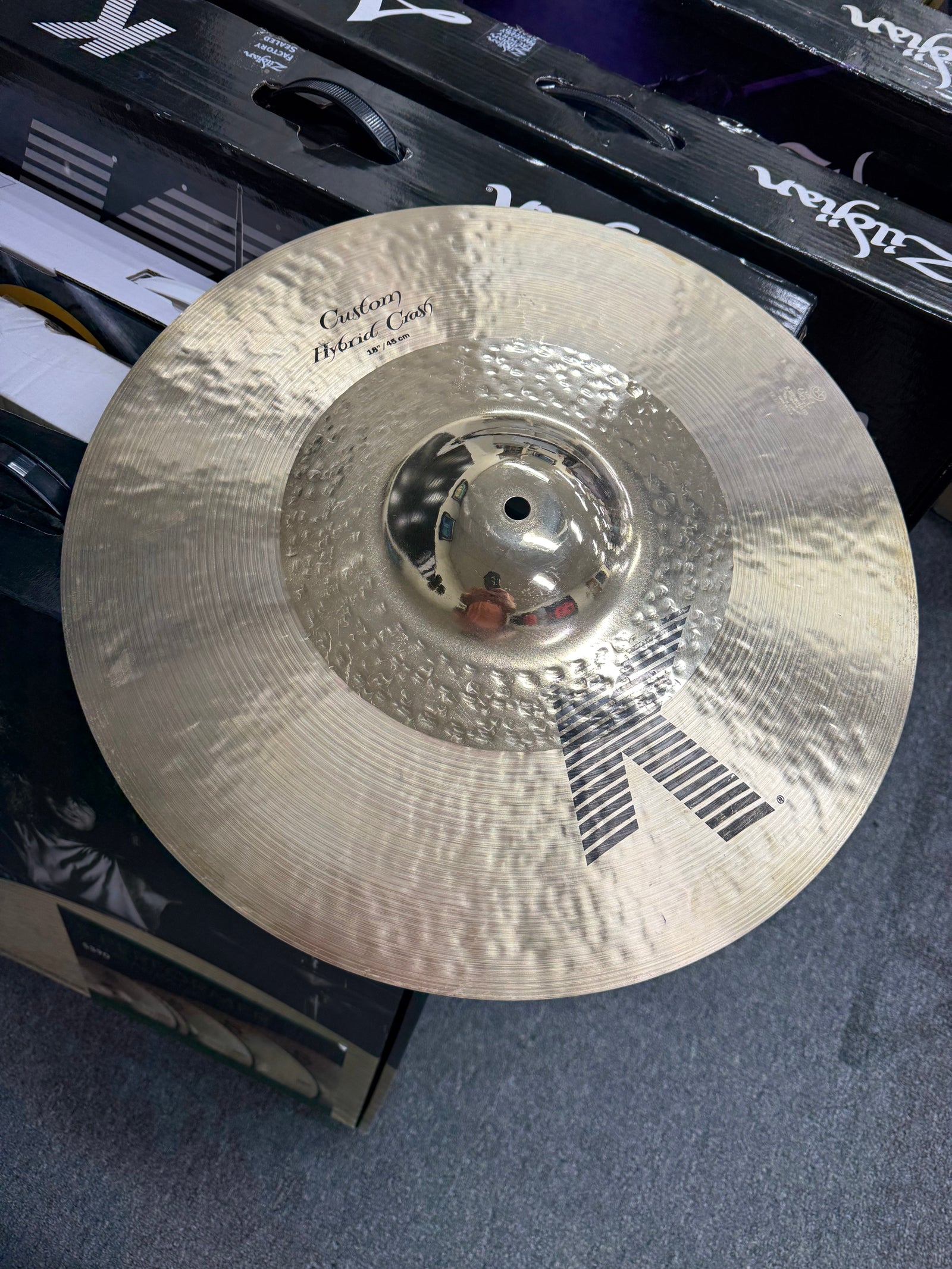 Zildjian 18” K Custom Hybrid Crash Cymbal