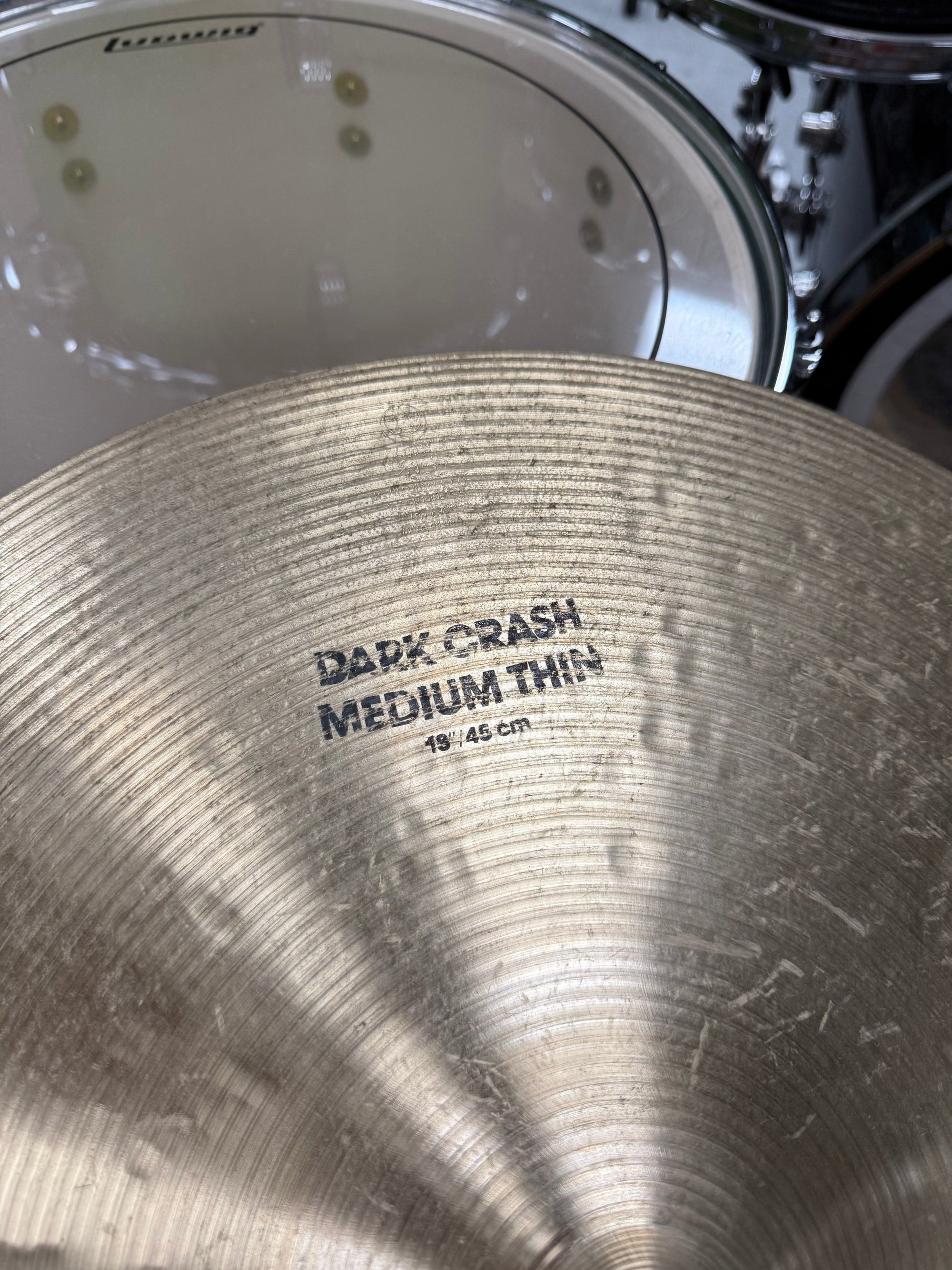 Zildjian 18” K Dark Crash Medium Thin Cymbal