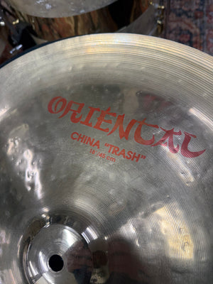 Zildjian 18” Oriental China Trash cymbal