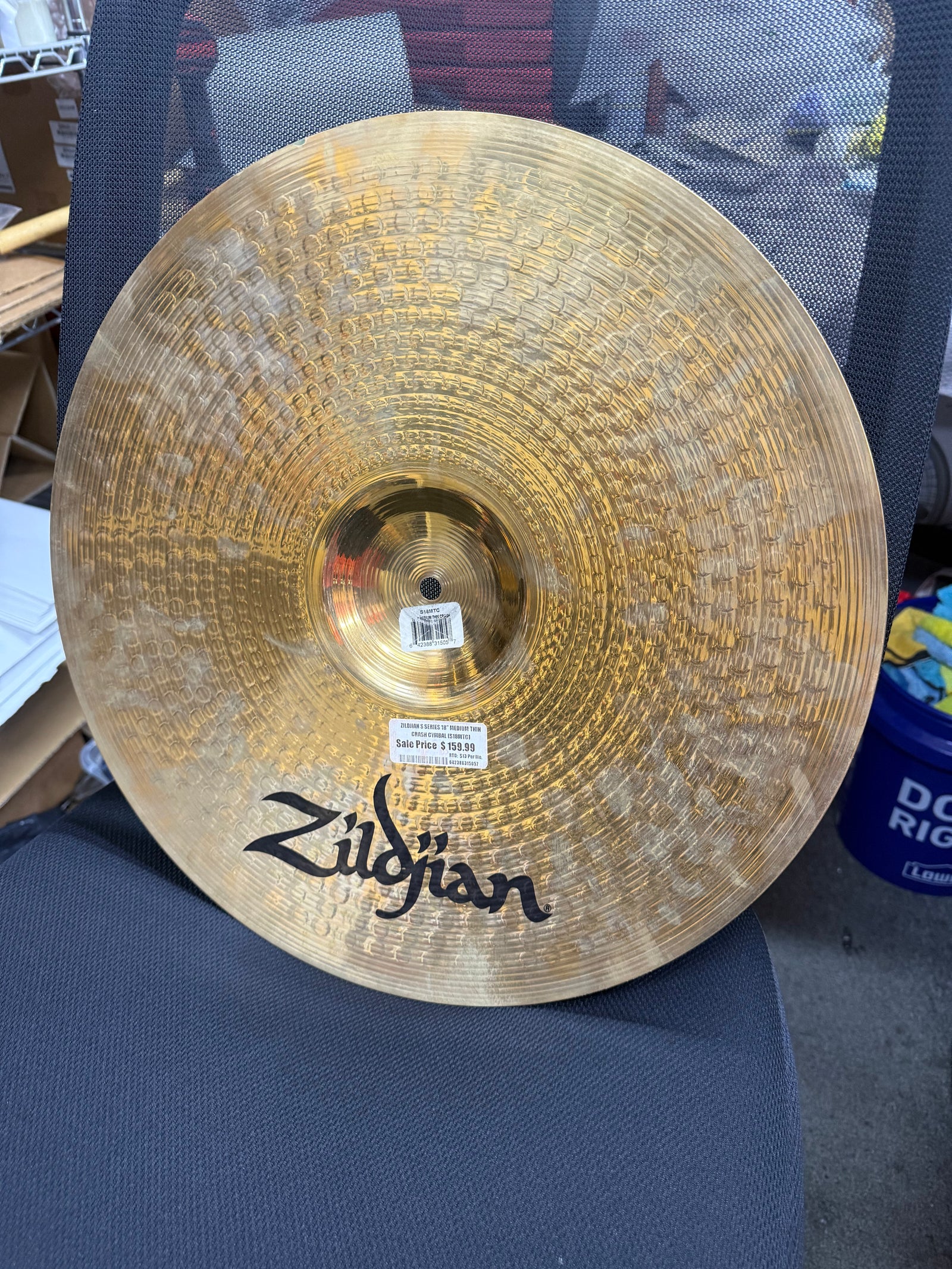 Zildjian 18” S medium thin crash