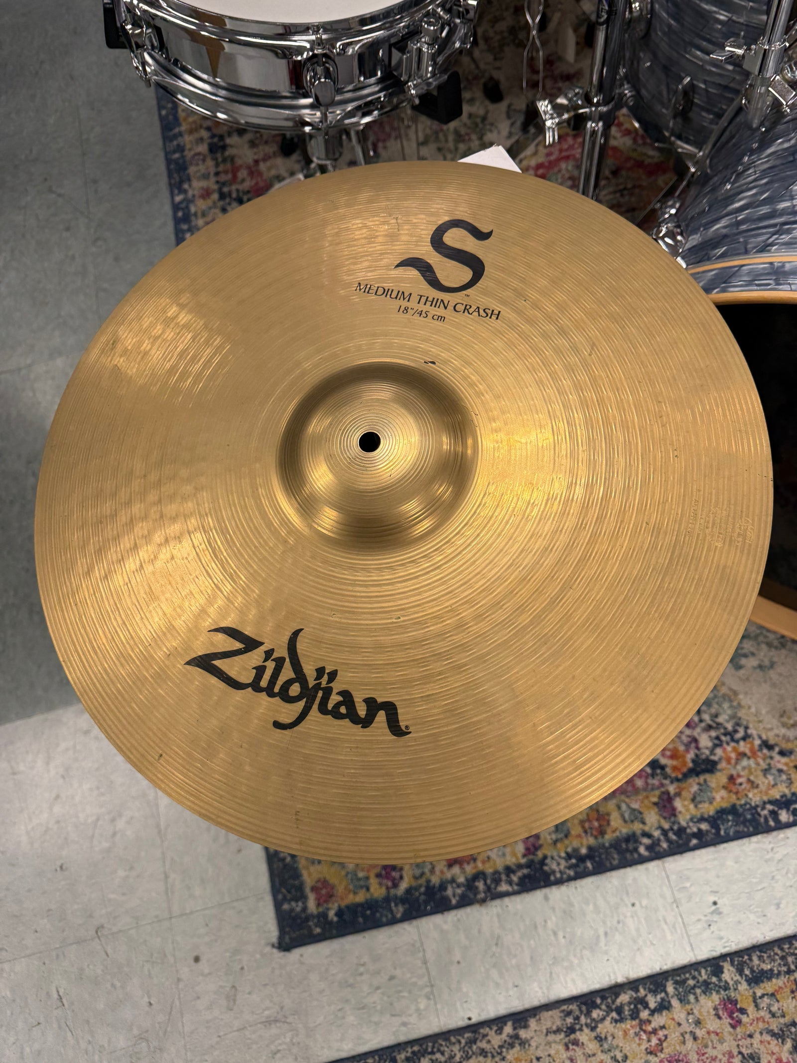 Zildjian 18” S Medium Thin Crash Cymbal