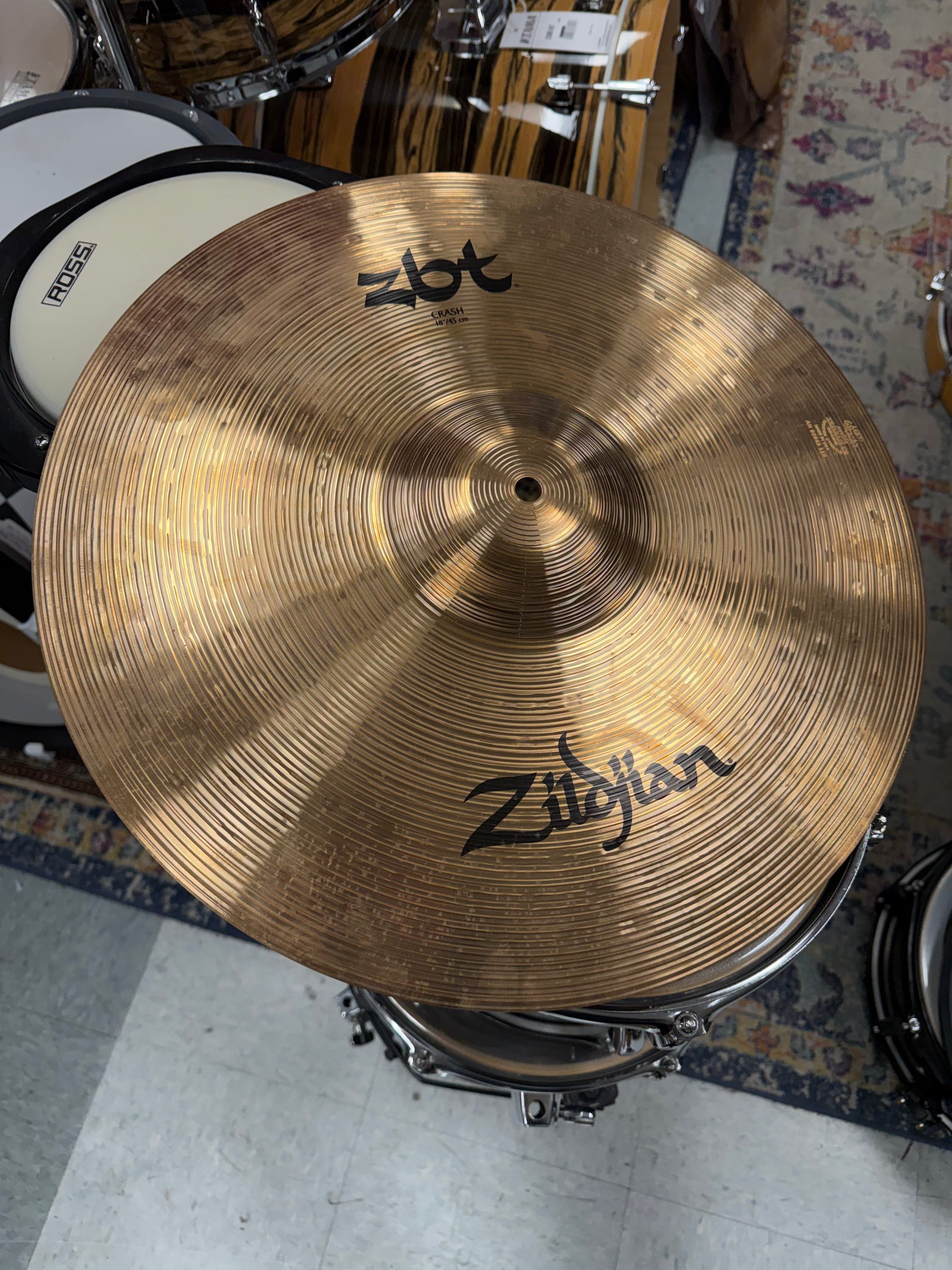 Zildjian 18” ZBT Crash Cymbal
