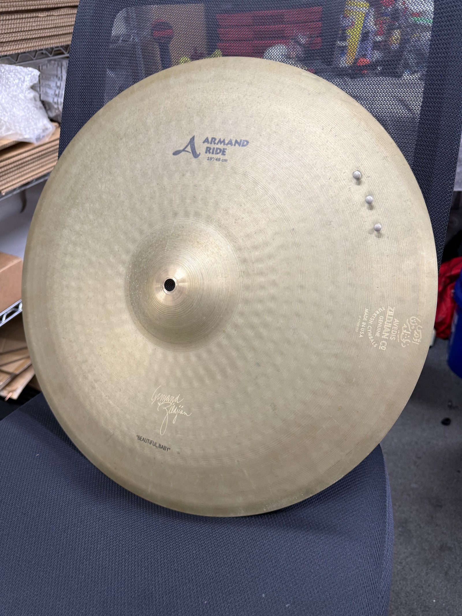 Zildjian 19” A Armand Ride Beautiful Baby