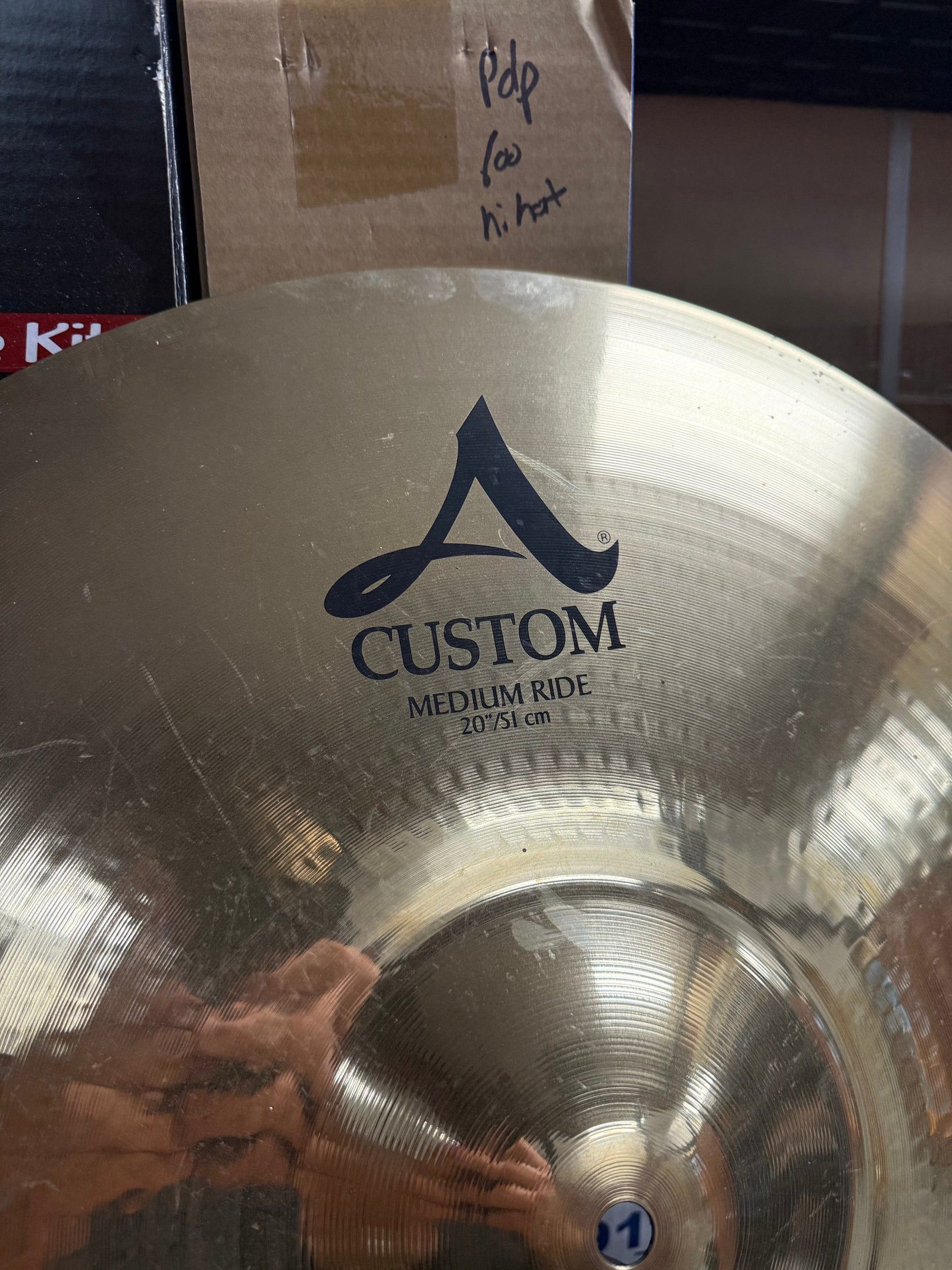 Zildjian 20” A Custom Medium Ride Cymbal