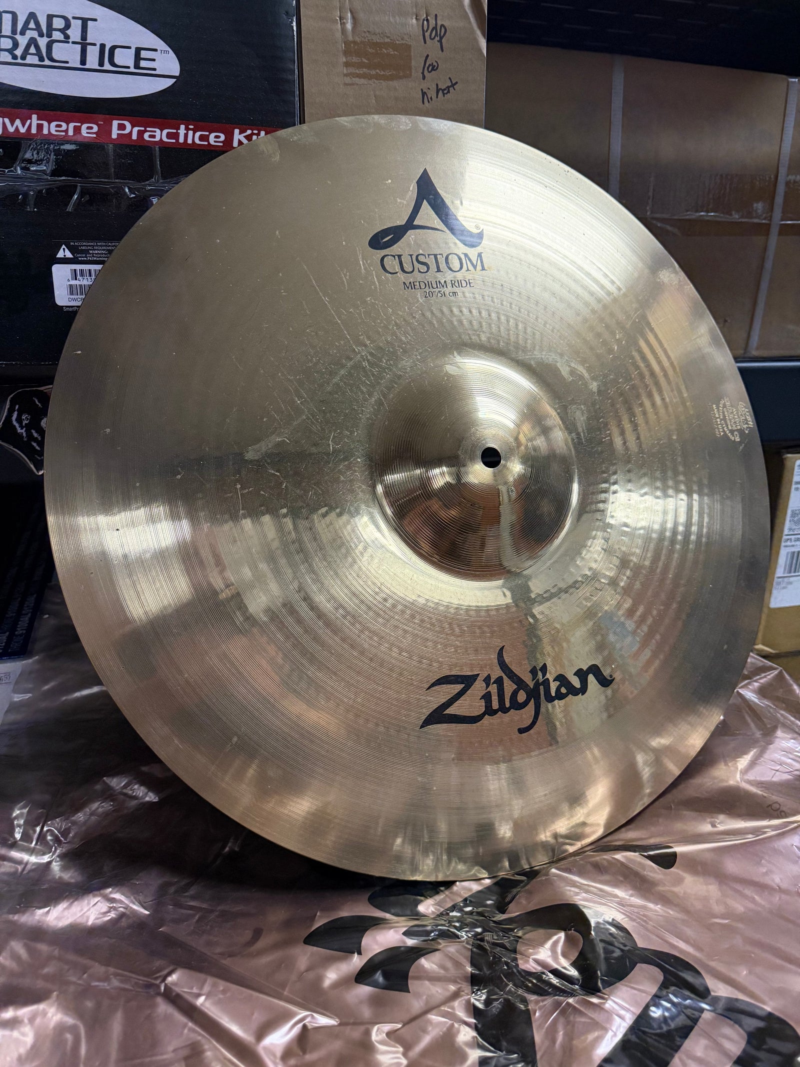 Zildjian 20” A Custom Medium Ride Cymbal