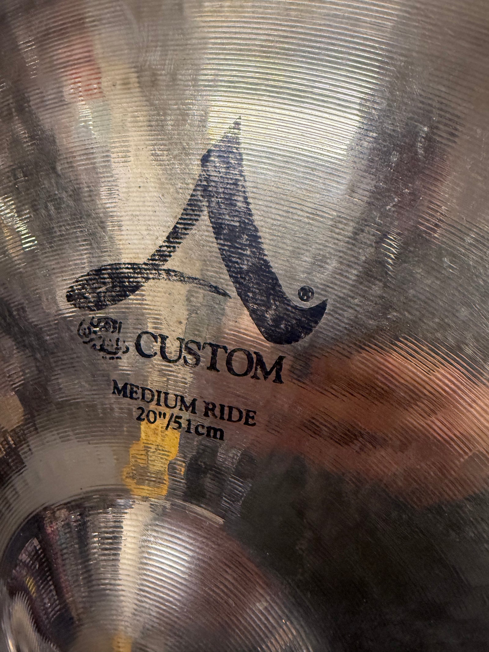 Zildjian 20” A Custom Medium Ride Cymbal