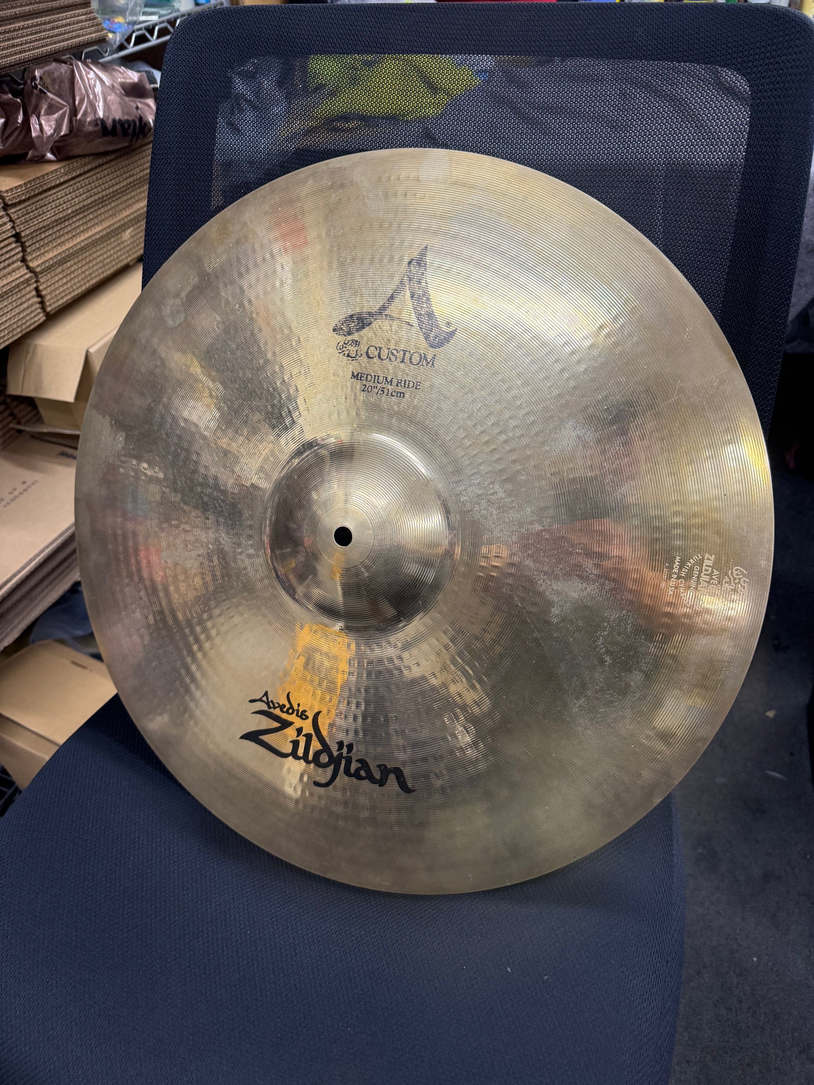 Zildjian 20” A Custom Medium Ride Cymbal