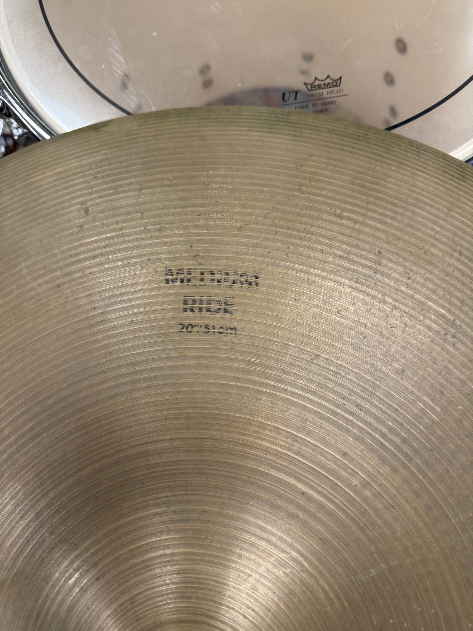 Zildjian 20” a medium ride cymbal