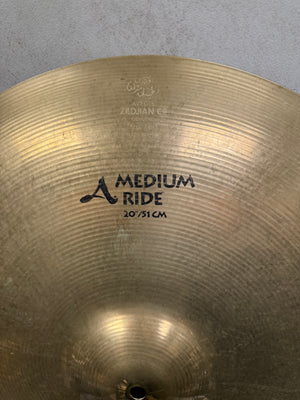 Zildjian 20” A medium ride cymbal