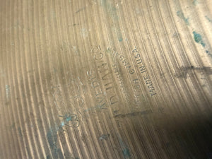 Zildjian 20” A Medium Ride Cymbal Artist Owned 2176