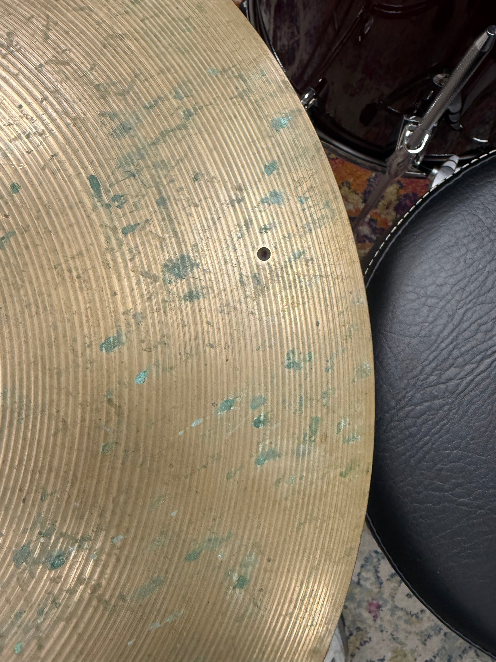 Zildjian 20” A Medium Ride Cymbal Artist Owned 2176