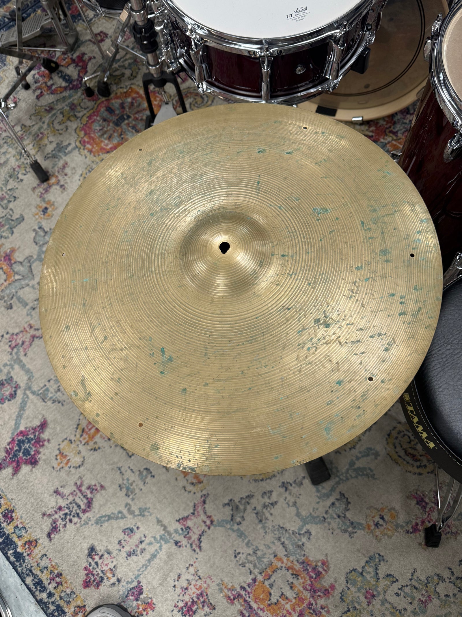 Zildjian 20” A Medium Ride Cymbal Artist Owned 2176