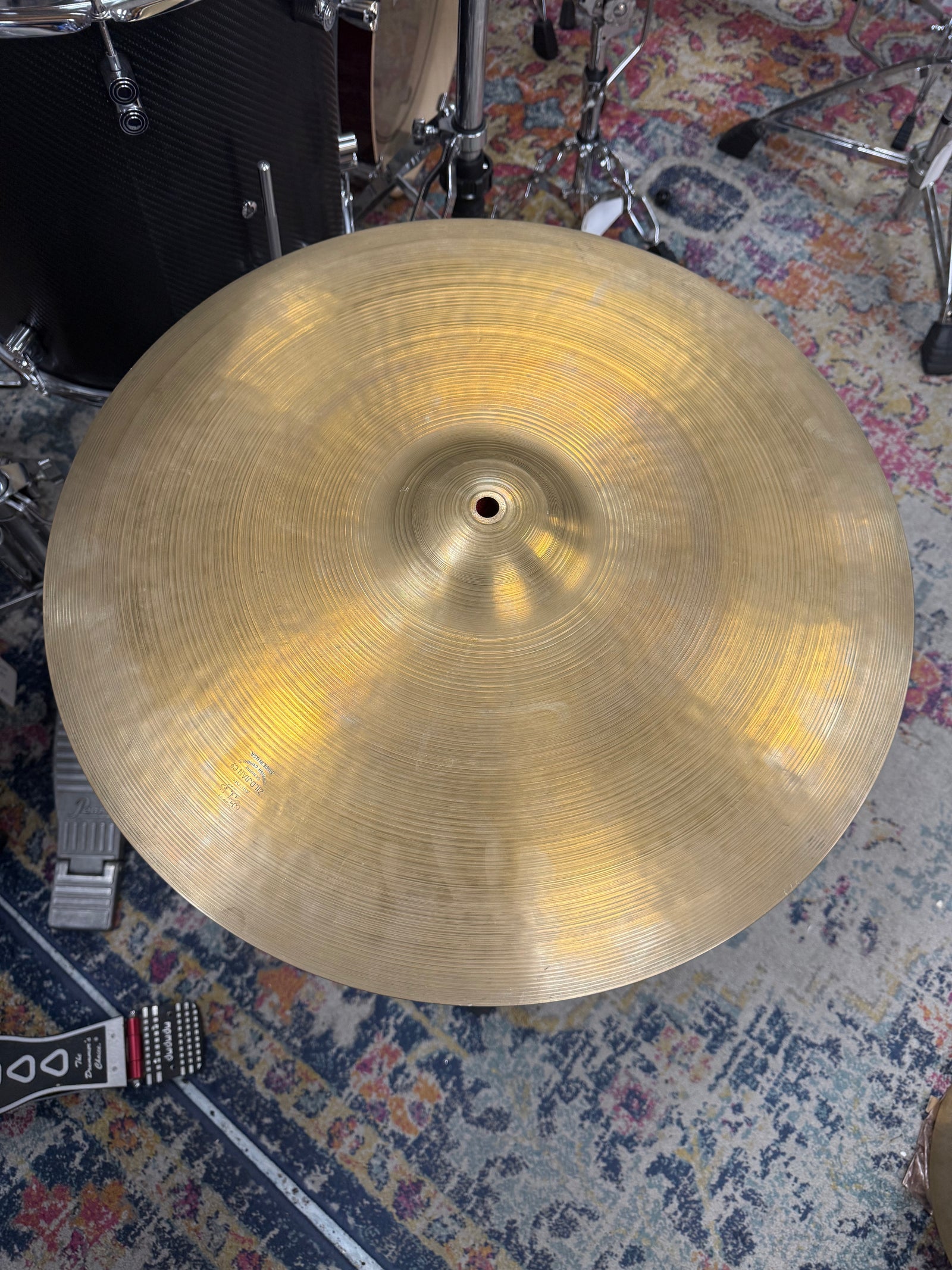 Zildjian 20” A Medium Ride Cymbal Artist Owned 2216