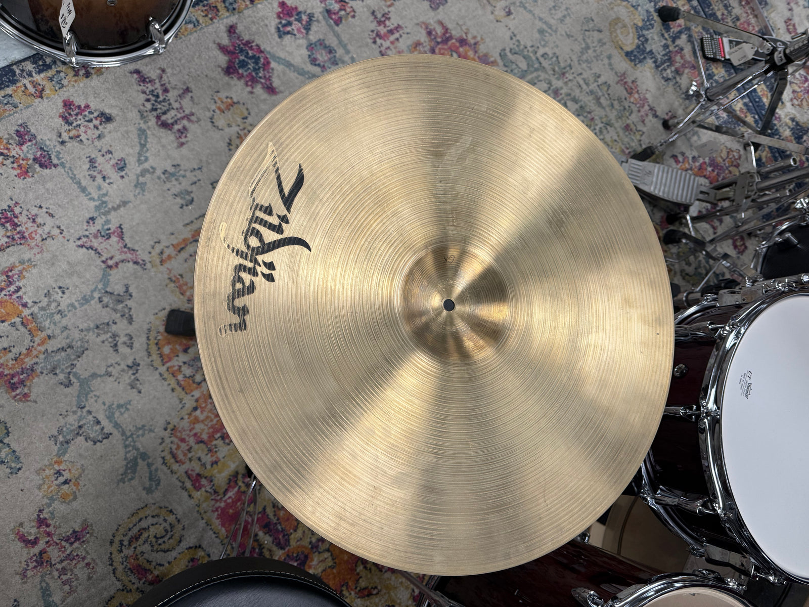 Zildjian 20” A Medium Ride Cymbal Artist Owned 2391