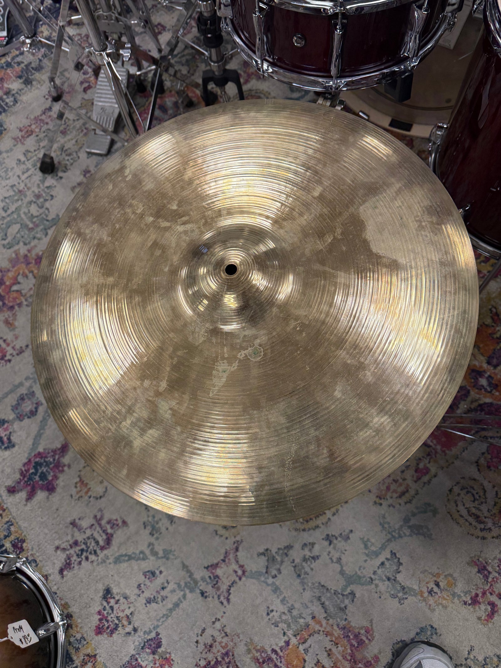 Zildjian 20” Brilliant Ride Cymbal Artist Owned 2268