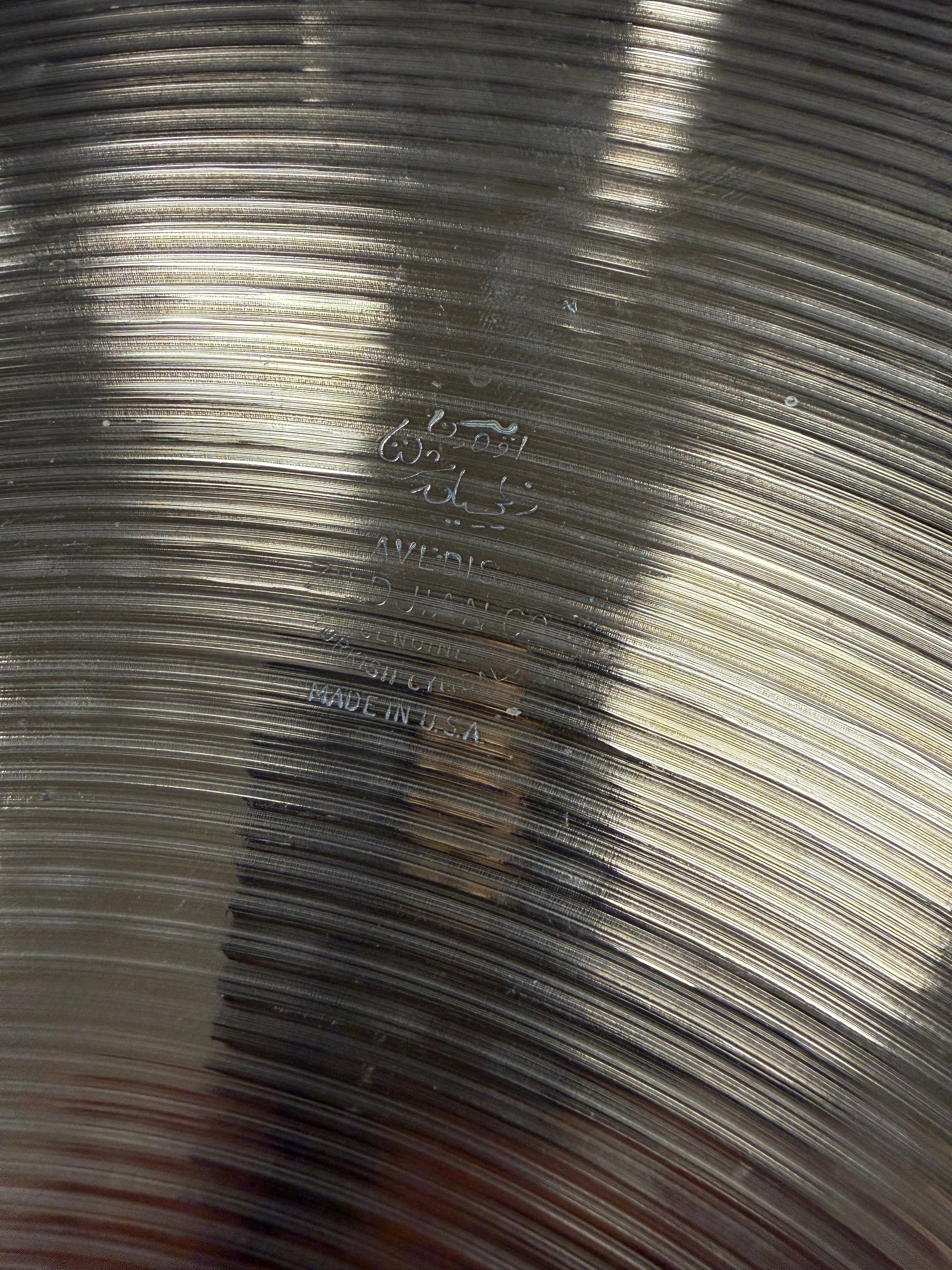 Zildjian 20” Brilliant Ride Cymbal Artist Owned 2881