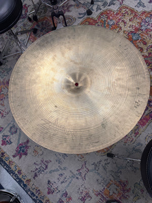 Zildjian 20” Hollow Logo min cup Ride Cymbal Artist Owned 2848