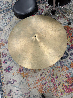 Zildjian 20” Hollow Logo min cup Ride Cymbal Artist Owned 2848